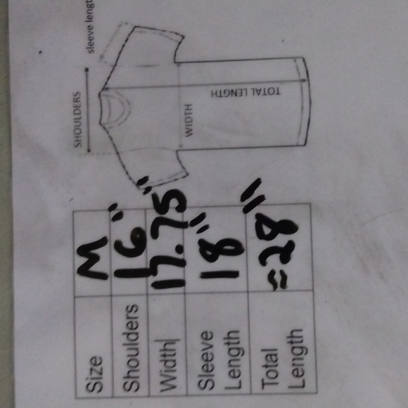 Kate & Mallory Pink Tunic Medium Size - Picture 10 of 10